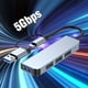 thumbnail image 5 of Tipo C Hub 5Gbps USB C 3.0 Estación de acoplamiento Unidad libre (2013TU (3.0+2.0x3)), 5 of 6