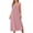 Pink(Womens Dresses), variant on GUACER Womens Sleep Dress Cotton Casual Sleeveless Long Nightgowns Victorian Loose Fit Soft Maxi Dress for Ladies