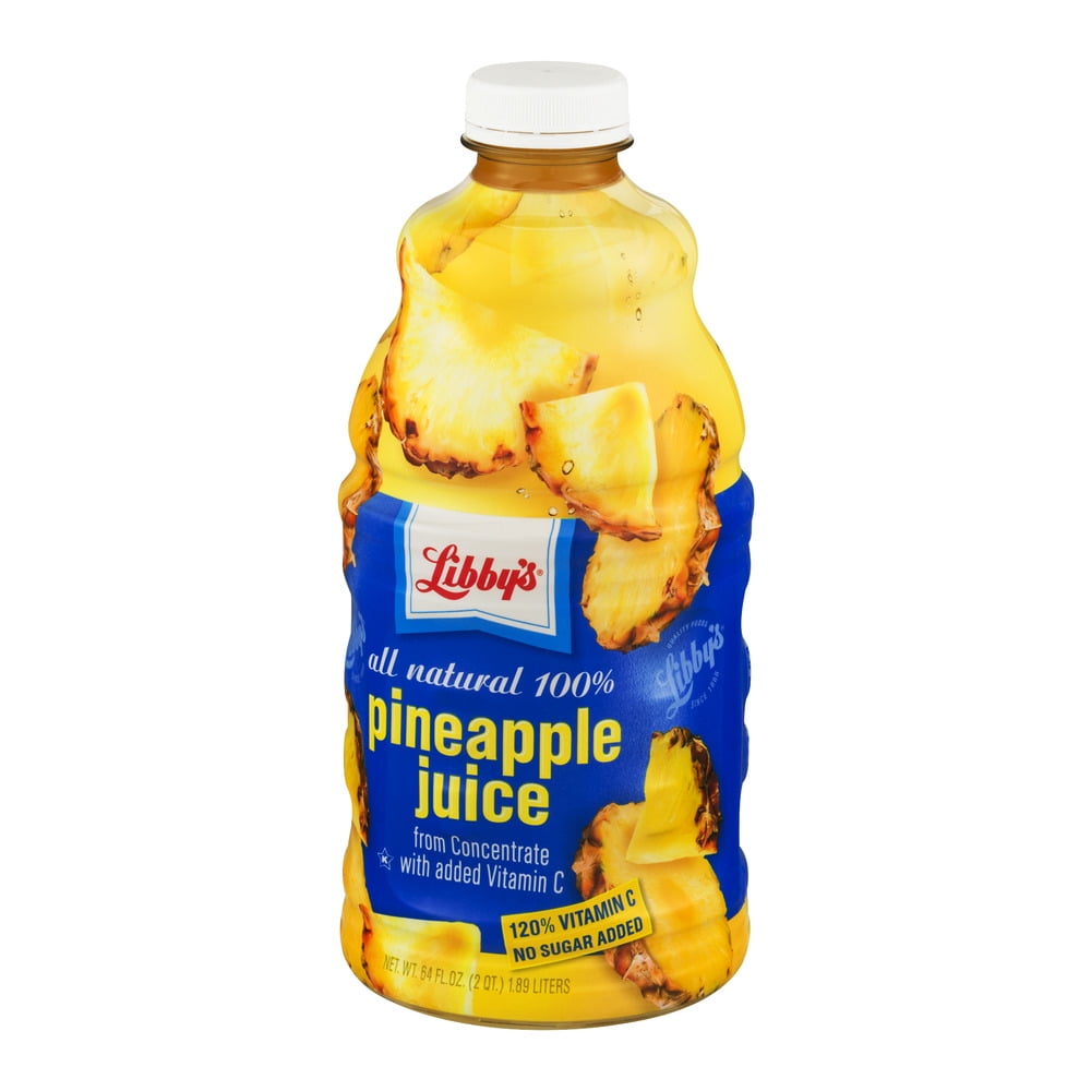 Libby's 100% Pineapple Juice, 64 fl oz