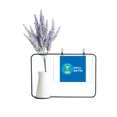 thumbnail image 1 of Usted no puede cambiar el pasado Tarjeta de jarrón de lavanda artificial, 1 of 3