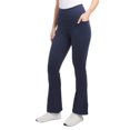 thumbnail image 2 of Jockey Ladies' Yoga Pant Studio Flare, Navy, Large, 2 of 5