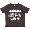 thumbnail image 3 of Inktastic Kansas City Missouri Loves Me Skyline Boys or Girls Toddler T-Shirt, 3 of 5