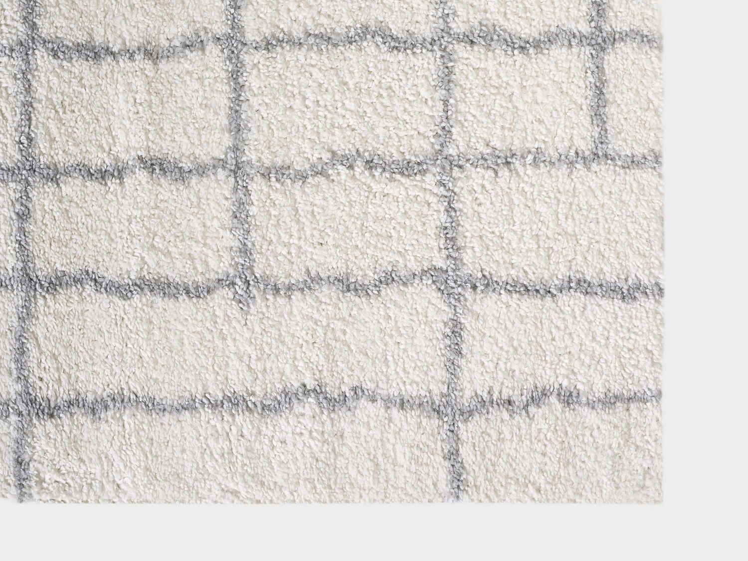 Zafra Grey and Cream Woven Area Rug