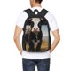 thumbnail image 4 of Disketp Cute Prairie Cow Mochila Minimalista de Gran Capacidad, Mochila de Viaje para Escuela, Trabajo o Uso Diario, 4 of 6