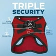 thumbnail image 2 of Best Pet Supplies - Voyager Step-in Air Pet Harness - All Weather Mesh - Red/Black Trim, XXXS, 2 of 10