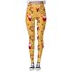 thumbnail image 2 of Medias Afelpadas de Polar Translúcido Gibobby Leggings para Mujer Casual Entrenamiento Out Leggings Impresión navideña Color Block Amarillo XL, 2 of 5