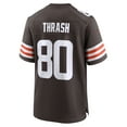 thumbnail image 3 of Men's Nike Jamari Thrash  Brown Cleveland Browns Team Game Jersey, 3 of 3