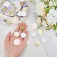 thumbnail image 3 of 1 box 120g 6 styles Loose Sequins 25mm 29mm Large Sequins with Hole PVC Laser Round Paillettes Colorful Sequins Craft Paillettes Loose Sequins for Jewelry Making DIY Sewing Crafts, 3 of 5