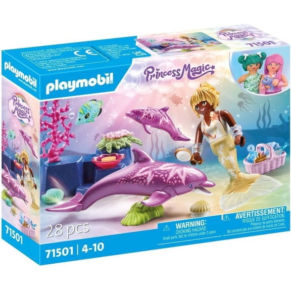 Playmobil #71501 Mermaid with Dolphins