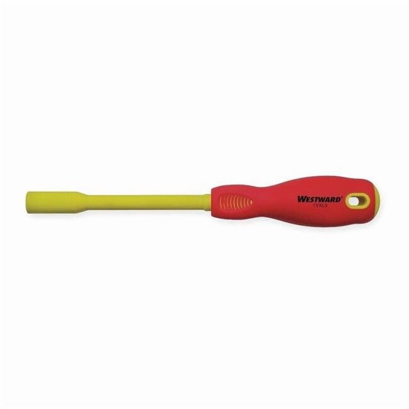 Westward Nut Driver, 8.0mm, Hollow, Ergo, Ins, 5 in. 1YXL9