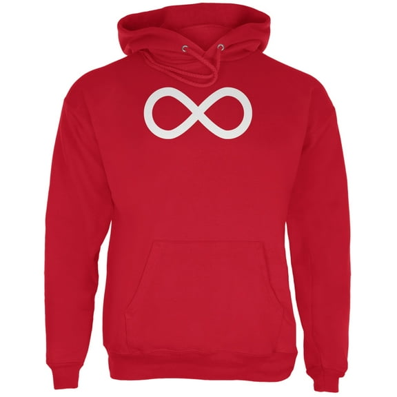 Metis Flag of Canada Red Adult Hoodie - Medium