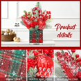 thumbnail image 3 of Árbol de Navidad KPX artificial para mesa, tamaño pequeño, con adornos, 3 of 6