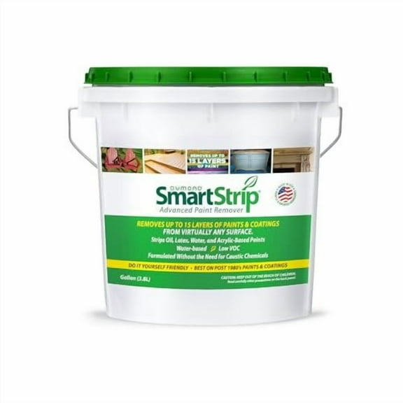 Dumond Chemicals Smart Strip Advanced Paint Remover - Solvent Based, Easy Clean - 1 Gal