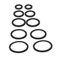 thumbnail image 2 of Juego de anillos de bloqueo de hierba para pecera, canal flotante para plantas de acuario, fácil de usar, EVA, portátil, intercepta plantas flotantes, Negro, 2 of 8