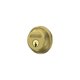 thumbnail image 4 of SCHLAGE Lock Company - Cerrojo de seguridad de un solo cilindro, lat&oacute;n satinado (B60 N 608) SCHLAGE NA, 4 of 7