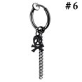 thumbnail image 3 of Non Piercing Earring Unisex Fashion Clip on Earring Dangle Hoop Earring, 3 of 10