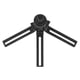 thumbnail image 1 of Separador de cárter LHCER Extractor de cárter de hierro negro ajustable para motocicleta, 1 of 8