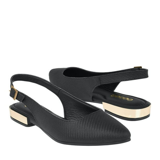 ZAPATOS CASUALES STYLO MUJER 18841 TEXTIL NEGRO