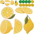thumbnail image 1 of 10 Sets Lemon Party Decorations Lemon Hanging Swirl Decorations Ceiling Swirl, 1 of 3