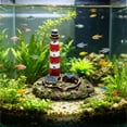 thumbnail image 1 of Cueva de resina para acuario, decoración para peceras – Adorno de roca de arenisca natural con entrada grande para peces, camarones y tortugas – Refugio acuático para terrario o acuario paisajístico, 1 of 6
