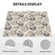 thumbnail image 3 of Fotbe Compass And Mountains In Bicycle Wheels Alfombrilla de Secado para Cocina con Estampado, 18x24 Pulgadas, 3 of 7