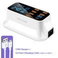 thumbnail image 2 of Chargeur USB à 8 Ports Charge Rapide 3.0 Affichage Led pour Téléphone Tablette Chargeur Rapide, 2 of 5