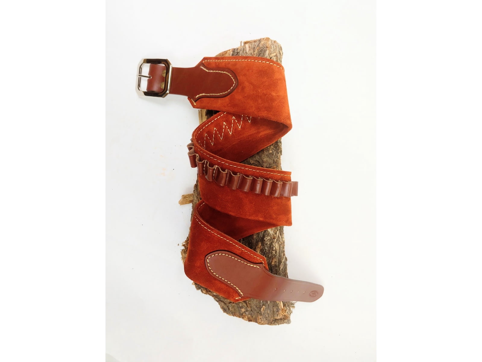 Hunter Company 1451L Cartridge Belt 2" 45 Cal Large 40-45 Leather Brown
