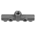 thumbnail image 2 of Air Compressor Pump Parts Heavy Duty 1/2 Female and Male Thread Iron Six-Way Cross Bracket for Stable Support Easy Installation, 2 of 8