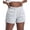 White Heather, variant on Gocolloa Plus Size Shorts Women Summer Casual High Waisted Loose Lounge Workout Running Sweat Shorts White Heather 2X