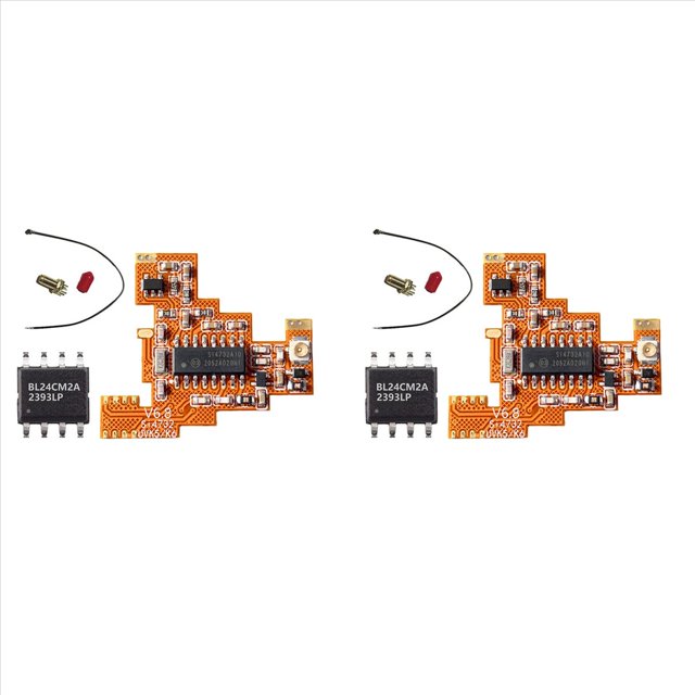 2X Módulo FPC SI4732 V6.8 + Chip BL24CM2A de 512 KB para Recepción de Banda /Banda Lateral Única de Corta HF UVK5 K6 de