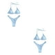 thumbnail image 1 of Naiovety Traje de baño femenino Traje de baño de playa Traje de baño Correas ajustables de secado rápido para vacaciones al aire libre Buceo Type1 NO1, 1 of 6