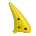 thumbnail image 5 of HOOWIFFY Yellow 12-Hole C Ocarina ABS Plastic Musical Instrument for Beginners and Professionals, 5 of 8