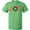 Kelly Green, variant on Joy Christmas Ornament with Candy Cane Stripes T-Shirt