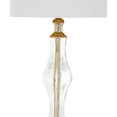 thumbnail image 4 of DecMode 26" Gold Table Lamp with White Fabric Shade, 4 of 8