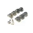 thumbnail image 2 of Nickel Plated Brass Misting Nozzle 01-05mm Orifice Threaded 10/24 Low Pressure Fog Nozzle Misting System Outdoor Cooling, 2 of 5