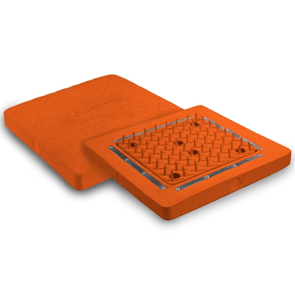 CHAMPRO Rubber Spyder Base, Orange, 15"x15"x3"