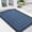 Light Blue, variant on Buganda Heavy Duty Door Mats, Non Slip Waterproof Rubber Doormats for Outdoor and Indoor, Low Profile Dirt Trapper Entry Rugs, 29"x17", Black