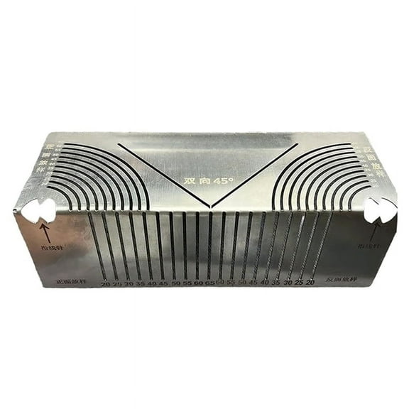 1set x angle measurement tool-Silver