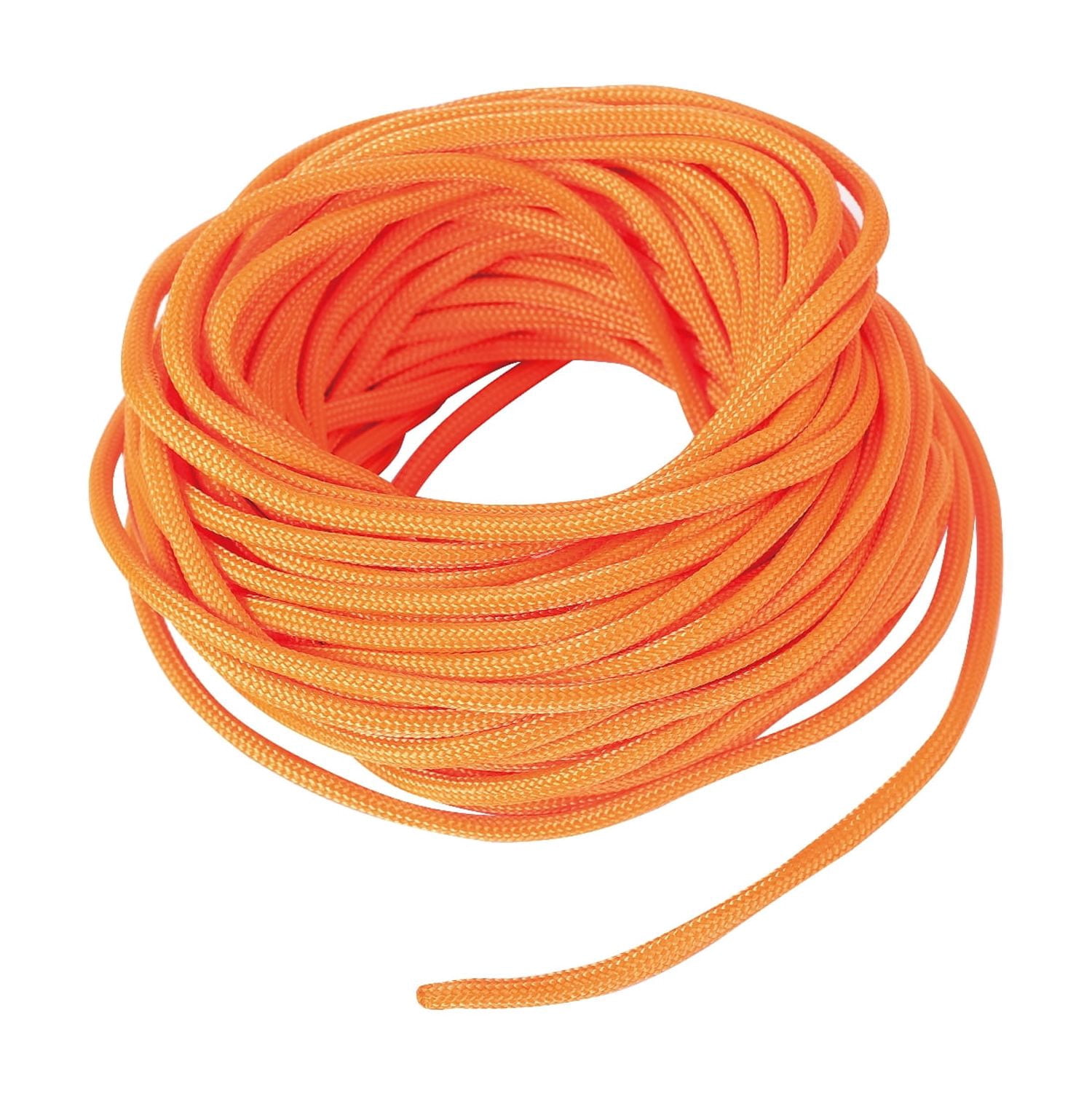 (2 pack) Ozark Trail 550 lb Polyester Paracord Rope, Orange, 50'