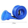 thumbnail image 6 of 170CM Fishing Rod Sleeve with Capped Tip Stretch Breathable Mesh PET Lightweight Foldable Fishing Pole Protector Fishing Accessories, 6 of 8