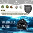 thumbnail image 4 of Adjustable 5 in 1 Blades Dog Grooming Blades Compatible with Wahl Animal Clipper Arco, Bravura, Chromado, Creativa, Figura, and Motion Pet, Dog, and Horse (BLACK/3PC), 4 of 7