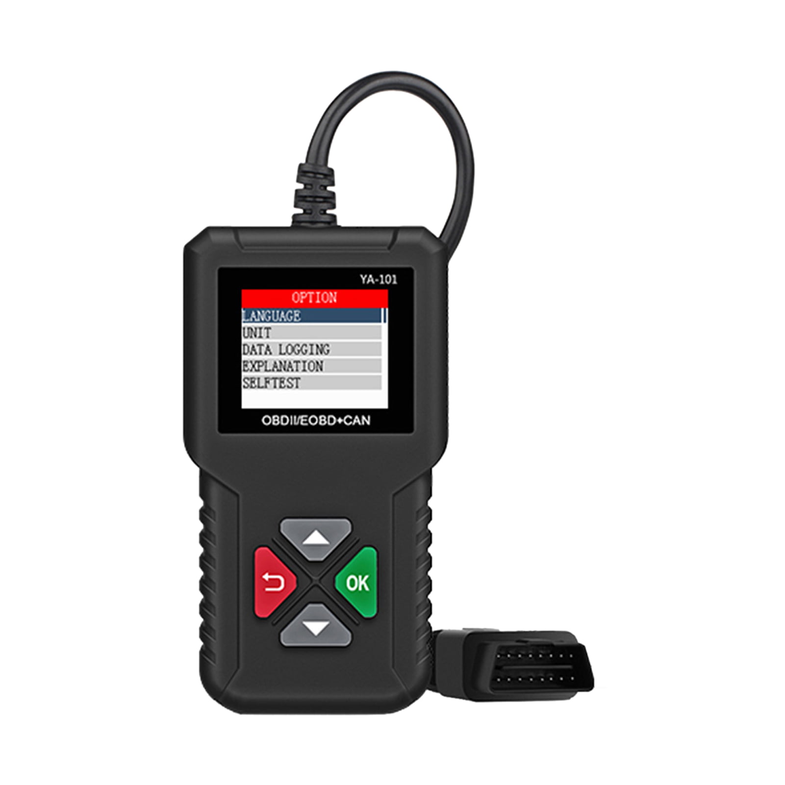 Car Automotive Diagnostic Tool OBD2 Scanner Check Engine Light Reset 6 Languages 