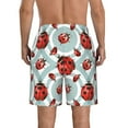 thumbnail image 3 of Bixox Men's Insects printing Casual Classic Fit Short Summer Beach Shorts, 3 of 6