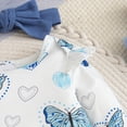 thumbnail image 5 of Kaprioy Baby Girl Fall Winter Clothes Baby Girl Fall Baby Girls Long Sleeve Romper Flared Pants Headband Fall Winter Clothes 0 6 9 12 18 24 Months, 5 of 9