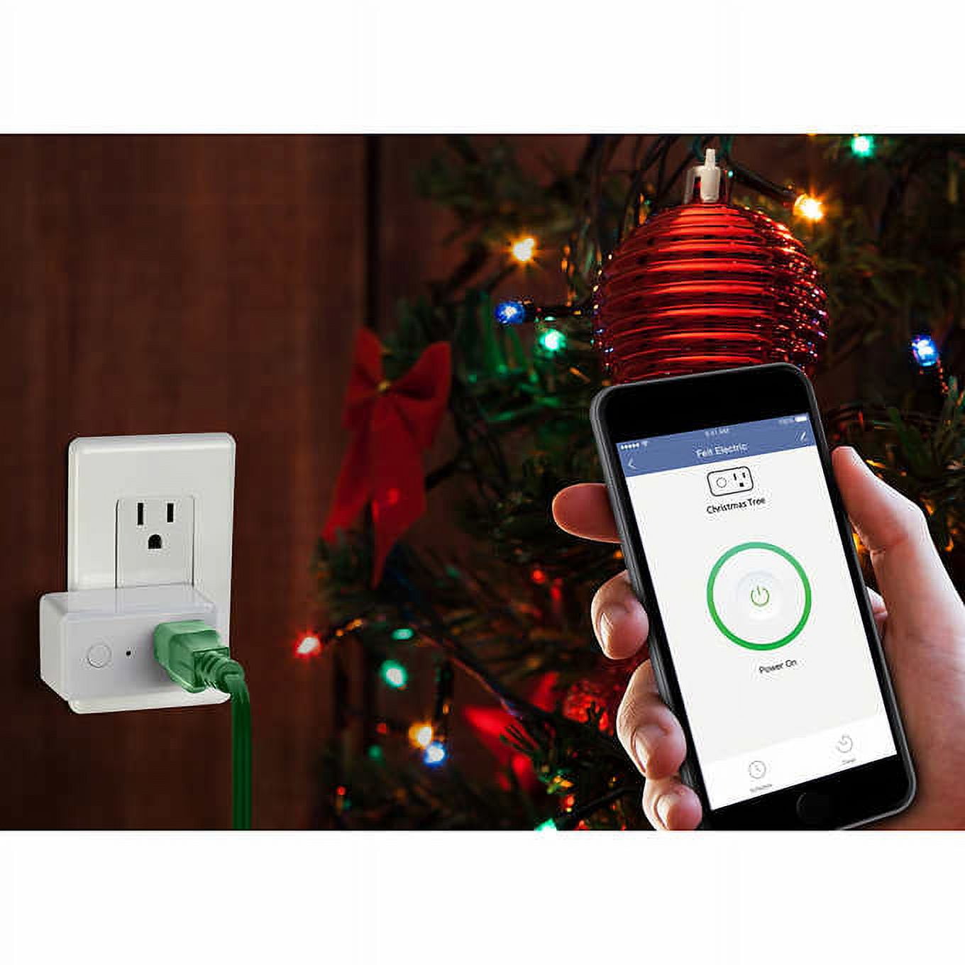 Feit Electric Smart Plug, 3-pack-Wi-Fi Enabled Smart Plug 