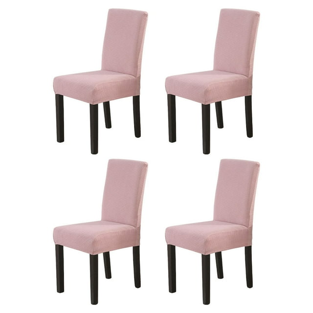 Wweixi 4pack/lot Stylish Chair Covers For Dining - Transform Dining Room With Ease Durable Cover For Dining roses 1Set