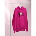 thumbnail image 3 of Daisy Be Youtiful Hoodie Women -Image by Shutterstock, Female 4X-Large, 3 of 4