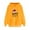 Yellow, variant on Wancir Merry Christmas Tree Striped Splicing Hoodie Shirt Blouse for Women Christmas Color Block T Shirt Top
