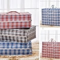 thumbnail image 4 of Practical Home Laundry Quilt Plastic Bag Zippered Reusable Large Strong Storage Bags Durable 4 Different Sizes To Choose, 4 of 5