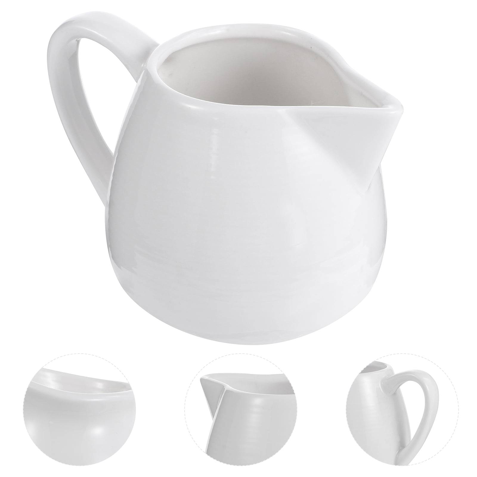 Buy Wholesale China Vintage Ceramic Milk Pitcher Coffee Creamer Pourer &  Ceramic Milk Pitcher at USD 0.8